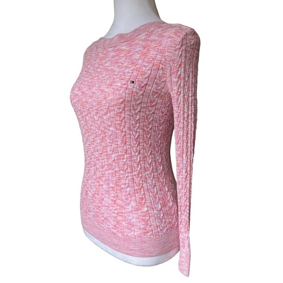 Tommy Hilfiger Flag Logo Boat Neck Knit Pull on Sweater Size XS - Picture 2 of 6